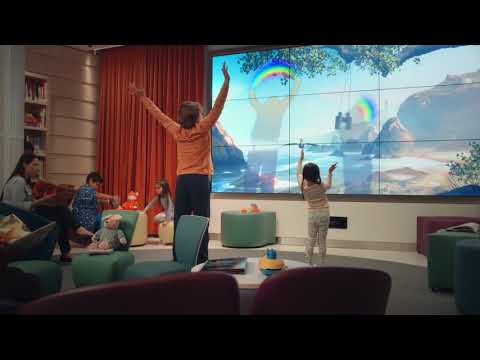 Interactive Wall - Stanford Lucile Packard Children&#039;s Hospital