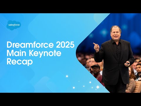 Building an Agentic Enterprise: The Dreamforce 2025 Keynote in Under 6 Minutes