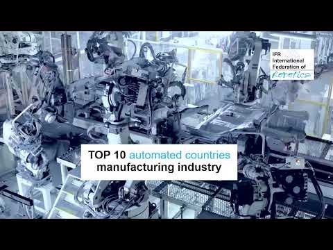 FACTS about INDUSTRIAL ROBOTS - Robot Density in 2021