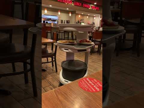 Robot Waiter At Denny’s (Because nobody would work night shift)
