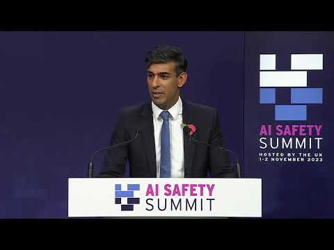 LIVE: Prime Minister Rishi Sunak’s statement from the AI Safety Summit at Bletchley Park