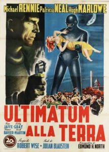 Ultimatum alla terra 1951 locandina film