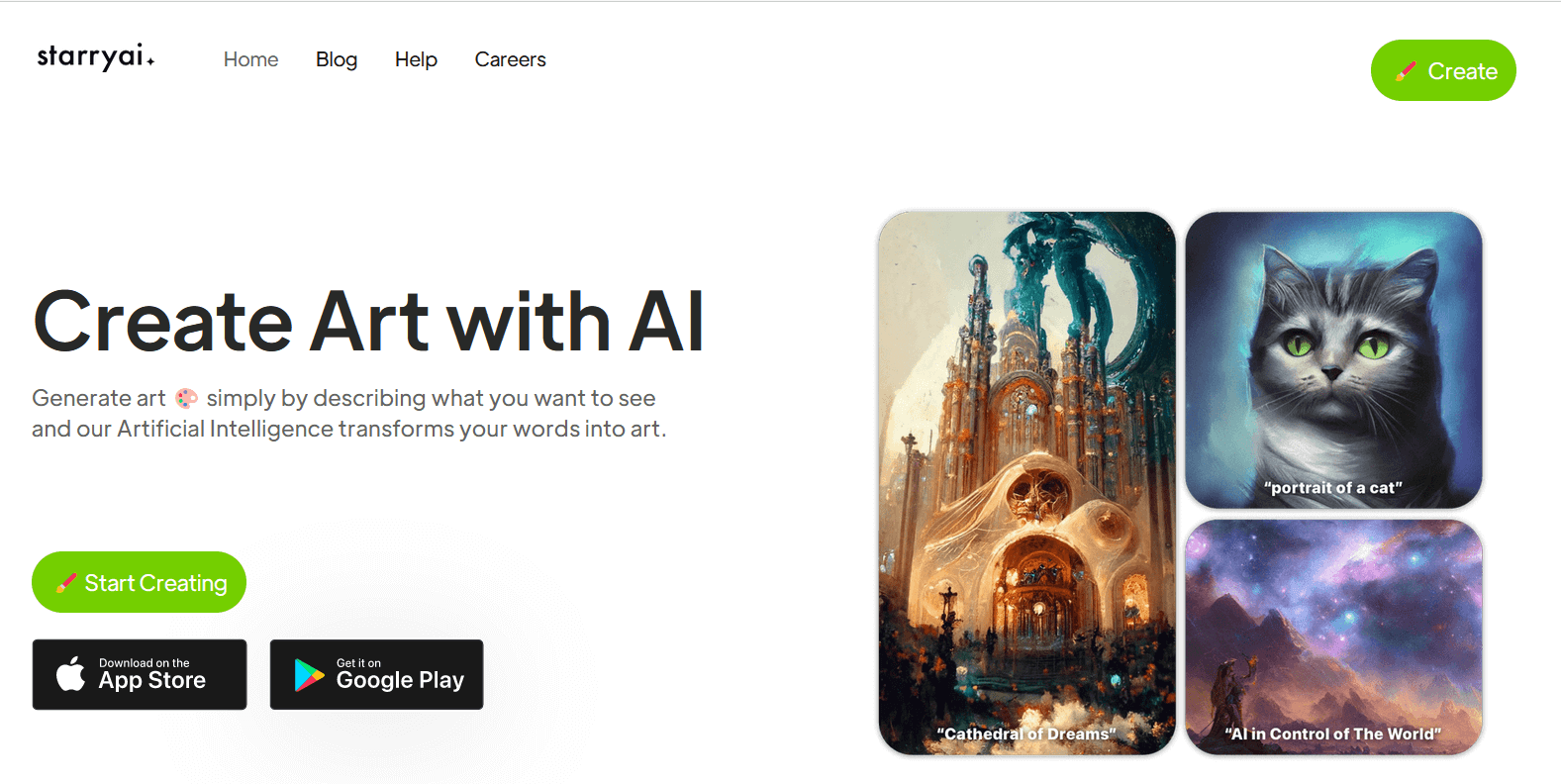 Esplora Starry AI, la piattaforma che rivoluziona la creazione di immagini artistiche e fotografiche. Con strumenti intuitivi e avanzati come il 'prompt builder', Starry AI offre un'esperienza unica nel mondo dell'arte digitale.